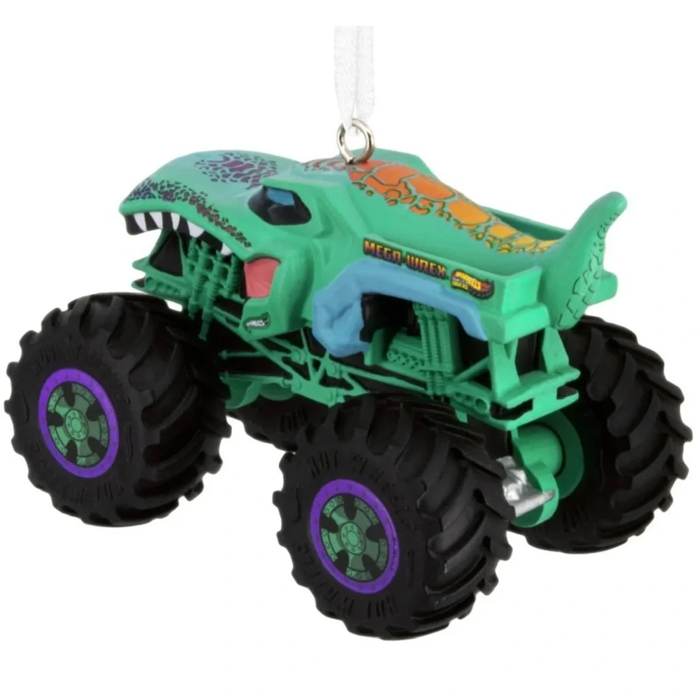 Hallmark Mattel Hot Wheels Monster Trucks “Mega-Wrex” Christmas Ornament (NWT)